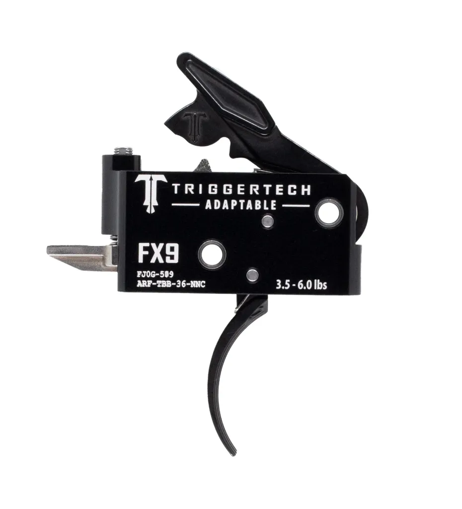 TriggerTech FX9  - Black Adaptable Curved - 3,5-6 lbs