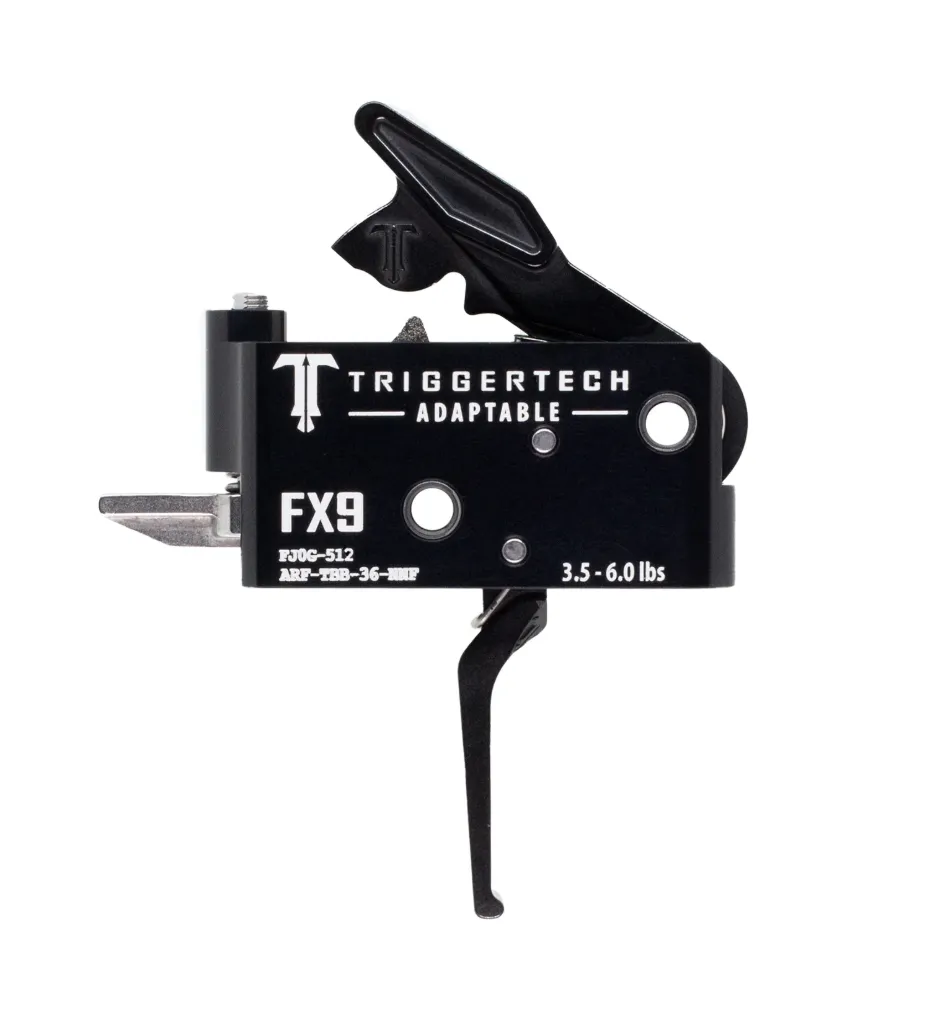 TriggerTech FX9  - Black Adaptable Flat - 3,5-6 lbs