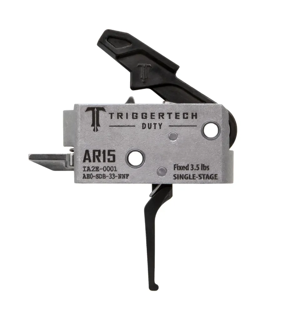 TriggerTech AR15   - Black Duty Flat - Single stage - 3,5 lbs