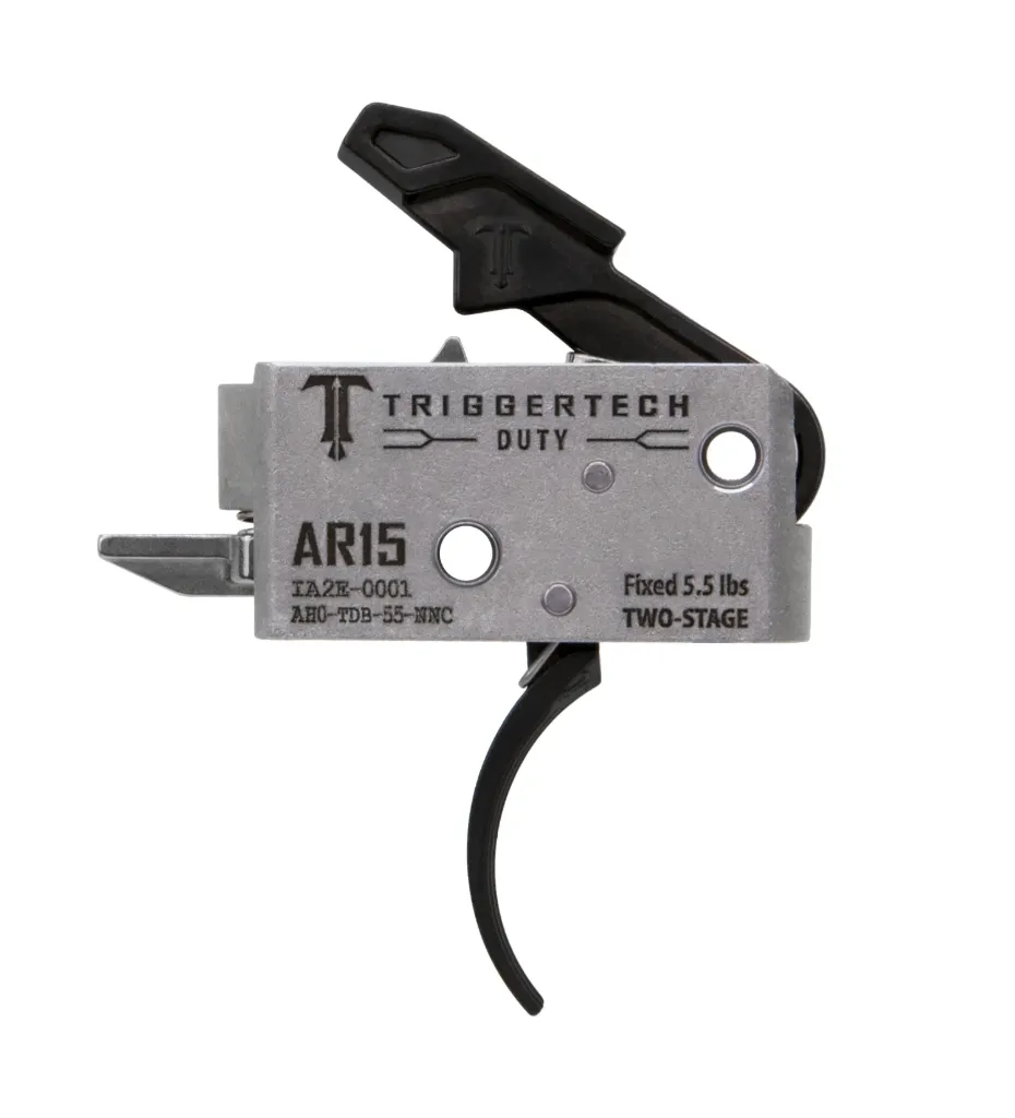 TriggerTech AR15 - Black Duty Curved - 2 stage - 5,5 lbs