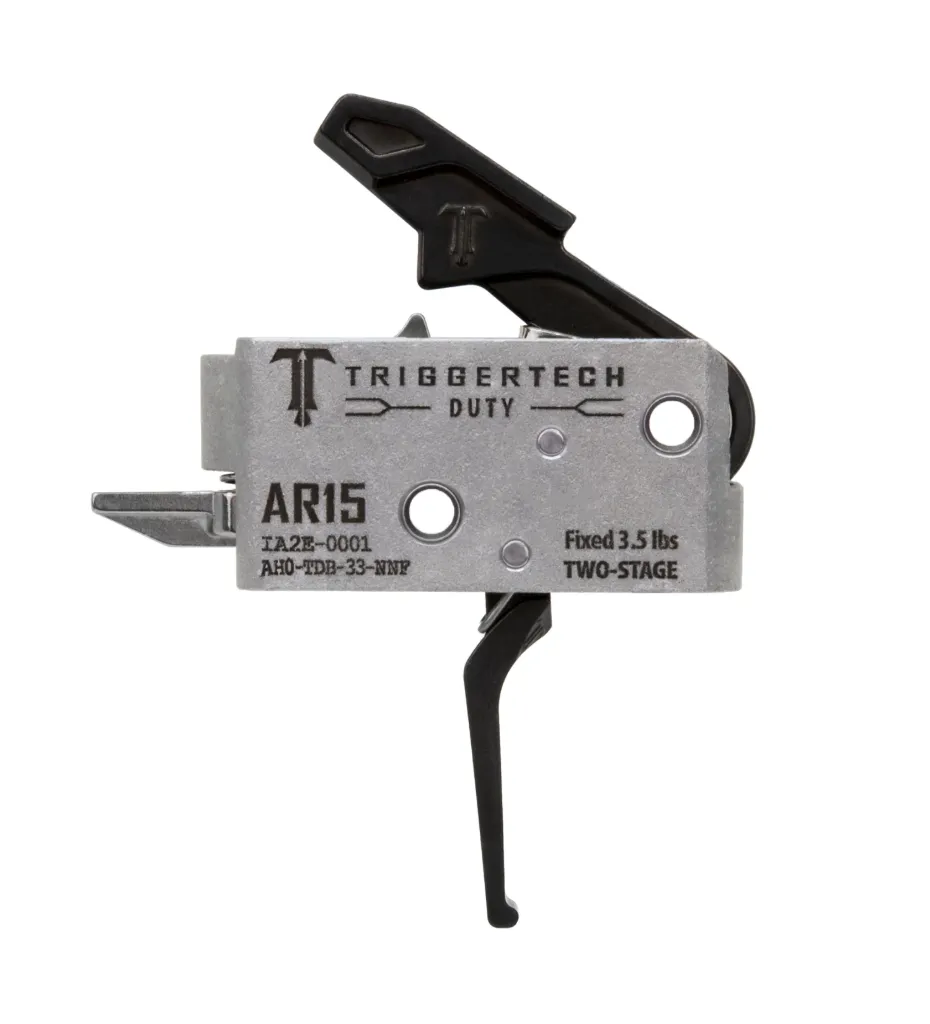 [AH0-TDB-33-NNF] TriggerTech AR15 - Black Duty Flat - 2 stage - 3,5 lbs