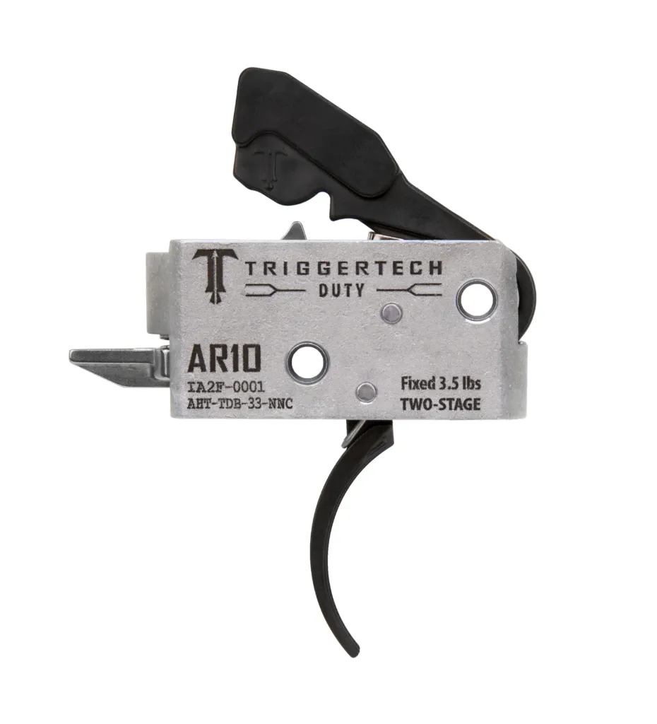 TriggerTech AR10 - Black Duty Curved - 2 stage - 3,5 lbs