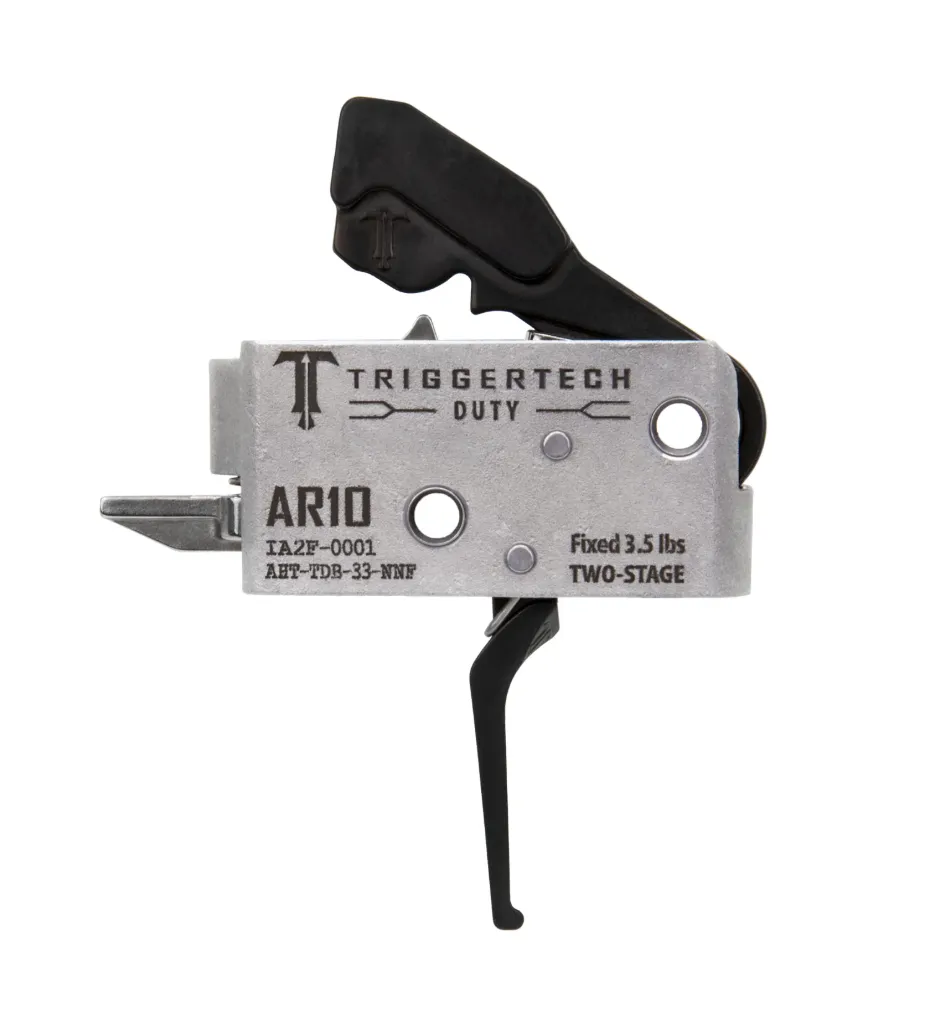 TriggerTech AR10 - Black Duty Flat - 2 stage - 3,5 lbs