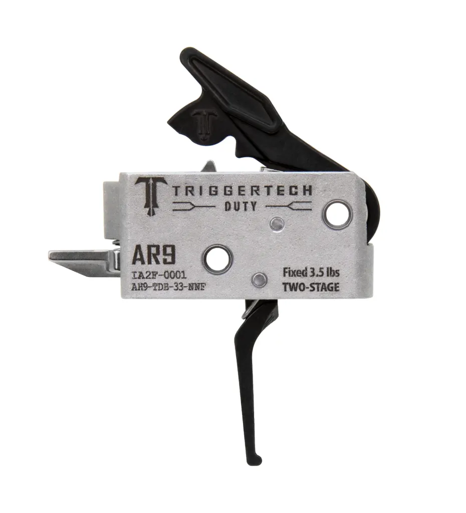 TriggerTech AR9 - Black Adaptable Flat - 2 stage - 3,5 lbs