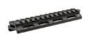 UTG® Super Slim Picatinny Riser Mount, 0.5" Height, 13 Slots - MT-RSX5L