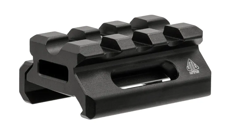 [MT-RSX5S] UTG® Super Slim Picatinny Riser Mount, 0.5" Height, 3 Slots