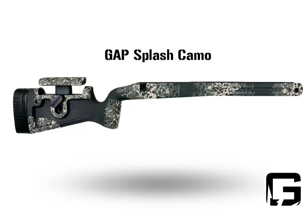 [GBPHX105-42] Grayboe Phoenix 2 Rem 700 SA Right Hand - Painted GAP Splash Camo